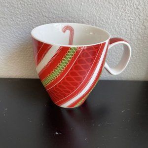 Starbucks 2005 Candy Cane Striped Ribbon Candy Christmas Collection Holiday Mug